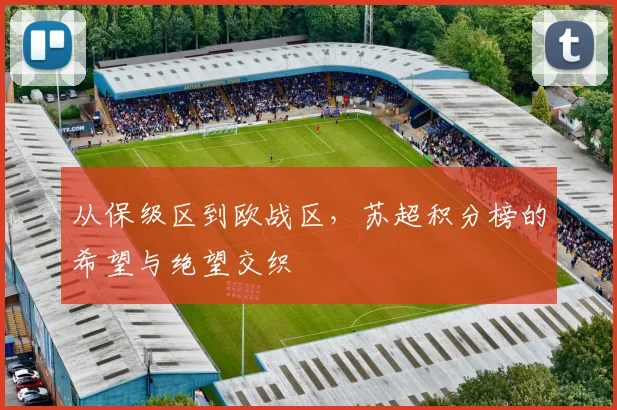 从保级区到欧战区,苏超积分榜的希望与绝望交织